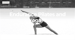 Desktop Screenshot of endurancepilatesandyoga.com